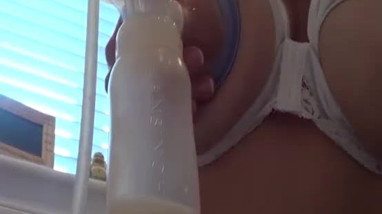 Kelly hart milks her huge tits