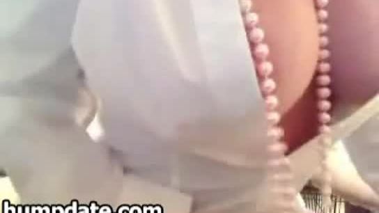 Hot milf with big boobs teasing on webcam